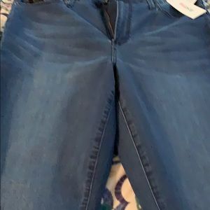 Mid-Rise dark skinny jeans